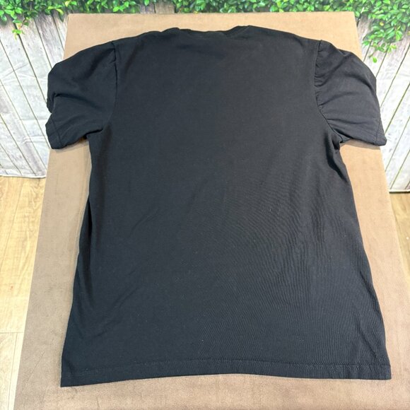 CANADA IS NOT FOR SALE Womens Size Small Black T-shirt (SKU: 38W) - Picture 2 of 9